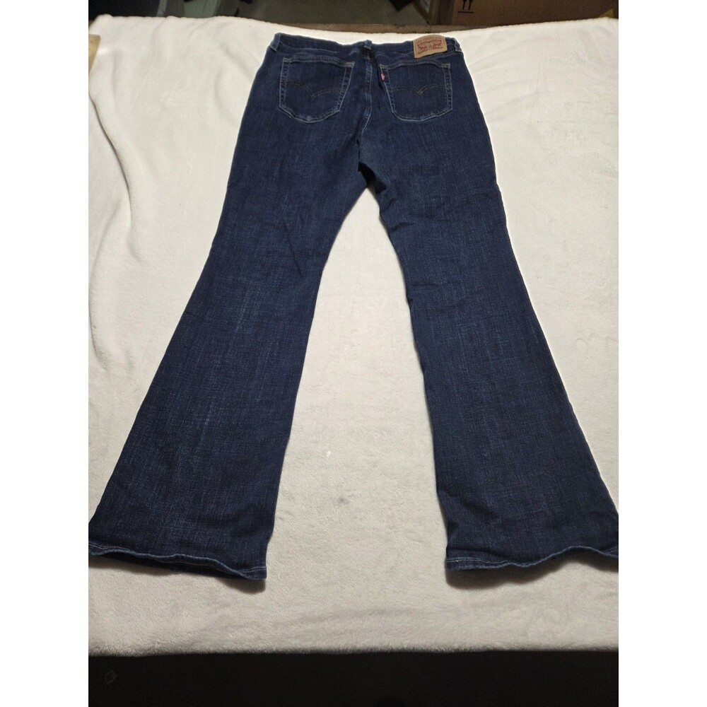 Levi's Women's 725 High Rise Bootcut Jeans Tag Size 33x32 Blue Denim - Picture 2 of 13